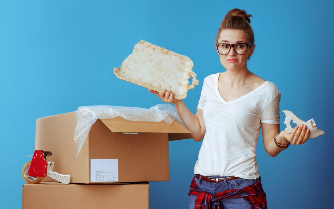 What to do if You Have Broken Items After Moving Day